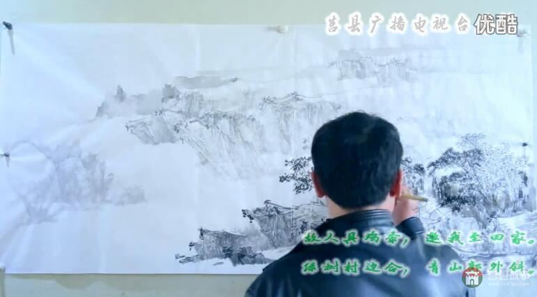 日照莒縣畫(huà)家高貴國(guó):在畫(huà)子里栽樹(shù)！