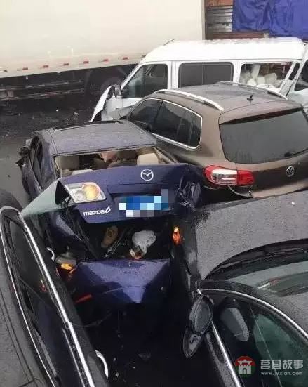行車記錄儀視頻曝光！滬蓉高速25車連環(huán)相撞原因找到了